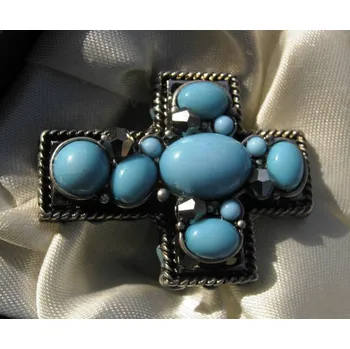 Prsten Tyrkenit - prsten kříž