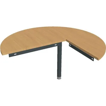 Psací stůl Stůl jednací levý GP 22 L P - BUK , ČERNÁ Ral 9005