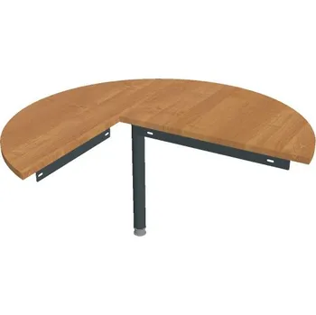 Psací stůl Stůl jednací pravý - GP 22 P P - OLŠE , ČERNÁ Ral 9005