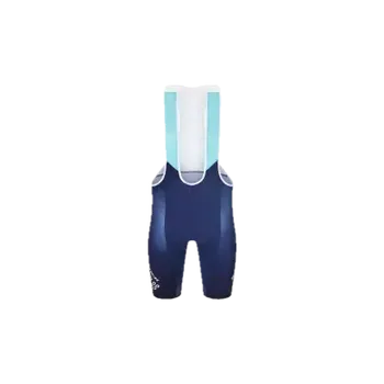 cyklistické kraťasy Trek pánské cyklistické kraťasy s laclem Santini týmu Driftless, tmavě modré - L