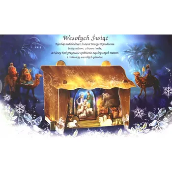 Obraz Betlémský betlém k sestavení