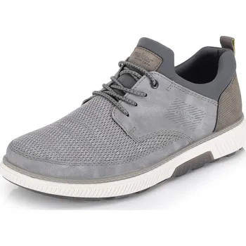 Pánská móda Pánské polobotky RIEKER B3354-40 šedá S6 43