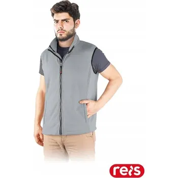 Pánská vesta Reis pánská vesta VHONEY-M šedá, velikost 3XL