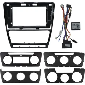 Auto Hi-Fi KXSKDOTV101B Rámeček s napájecím kabelem pro 10,1" autorádio do Škoda Octavia 2 CHR1634