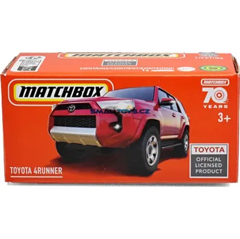 autíčko Toyota 4Runner 2018 1:64 - MATCHBOX 18 Toyota 4 Runner - model auta