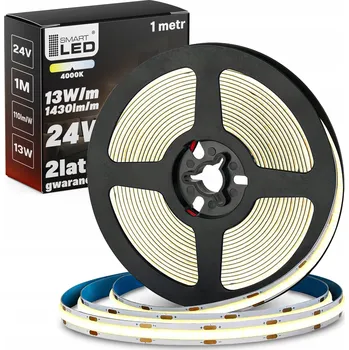 LED páska LED pásek Smartled COB 24V1 m neutrální bílá 13 W 1430 lm