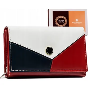 Peněženka Peterson peněženka z pravé kůže, vícebarevná - dámská