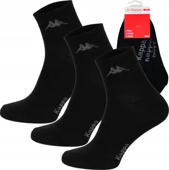 Pánské ponožky Ponožky Kappa 33990 černé, velikost 43-46