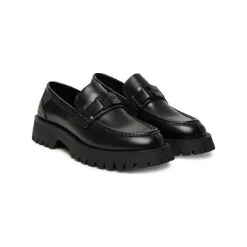 Pánské tenisky Loafersy Guess FMTGOR LEA14 Černá 44