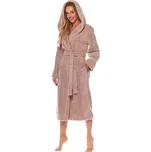 Dlouhý dámský župan L&L 2205 Brandi S-XL ecri L-170/102/110