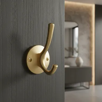 Věšák Interex design Věšák ELIA / Zlatá matná