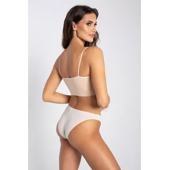 Kalhotky Dámské kalhotky - TANGA SENSUAL SKIN SVĚTLÁ NAHOTA 2 S