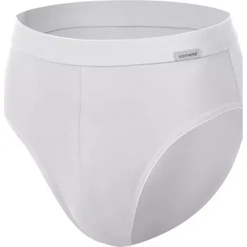 Pánské spodní prádlo Pánské slipy Authentic 093 3-5XL bílá 4XL