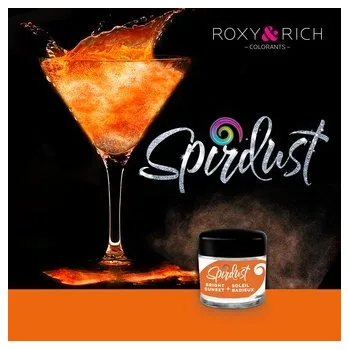 Potravinářské barvivo Metalická barva do nápojů Spirdust západ slunce 1,5g - Roxy and Rich