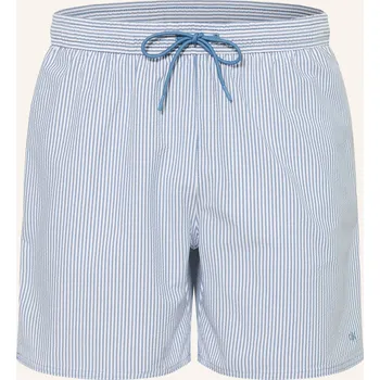 Pánská móda Calvin Klein Pánské Plavky, modrá / bílá, 56/XXL