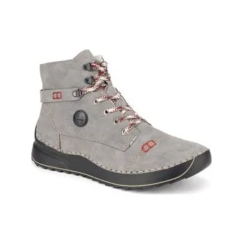 Dámská zimní obuv Rieker Kotníková obuv 51544-64 Šedá 40