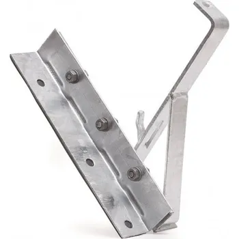 Držák mříže 15 cm falcovaný plech Varianta: pozink