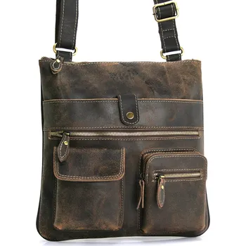 Wild Tiger taška na dokumenty z pravé kůže, bez vzoru