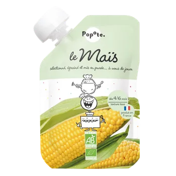POPOTE kapsička BIO sladká kukuřice 120 g
