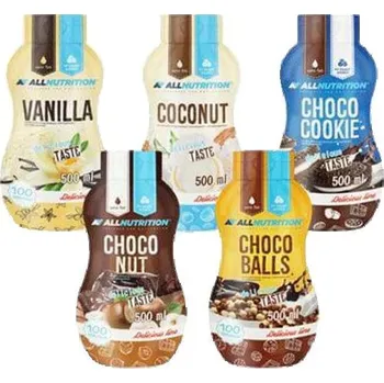 Nápoj pro sportovce Allnutrition Sweet Sauce 500ml Čokoláda, Mandle