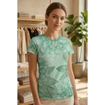 UTOPY Dámské sportovní tričko dark beauty - mint edition Velikost: 3XL