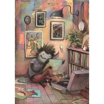 Puzzle Puzzle HEYE Zozoville Vinylová příšera 1000 dílků