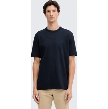 Pánské tričko BOSS Black H-Taut 15 50546404 modré Velikost: 4XL