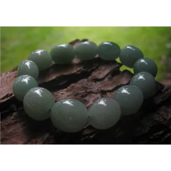 Náramek Avanturín zelený - náramek z oválků 14