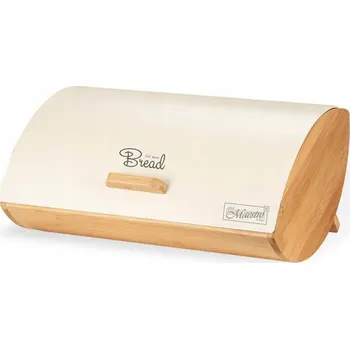 chlebník Jednodílný chlebník Feel Maestro béžový dřevěný
