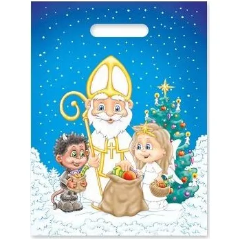 Dárková taška ARGUS Vánoční taška igelitová 27 x 36 cm 20131011