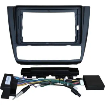 Auto Hi-Fi Rámeček s napájecím kabelem pro 9" autorádio do BMW E87 Ovládání klimatizace: Varianta B - digitální CHR1650_VAR2