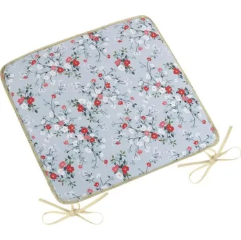 Podsedák Sedák DITA hladký Šedá BX9509 - 40x40 cm