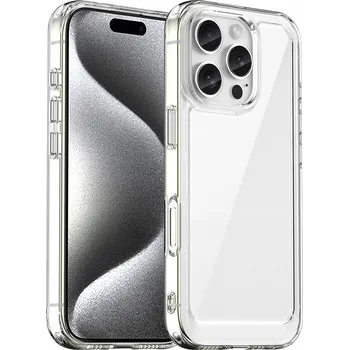 Pouzdro na mobilní telefon Zadní Kryt Gigapack pro Apple iPhone 16 Pro transparentní