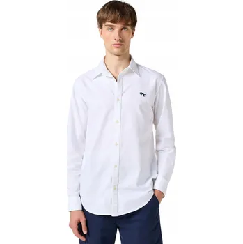 Pánská košile Wrangler pánská košile LS SHIRT regular s dlouhým rukávem bavlna velikost 3XL