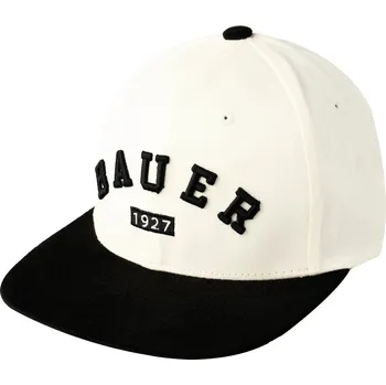 Kšiltovka Šiltovka Bauer Suede Egret Snapback S25