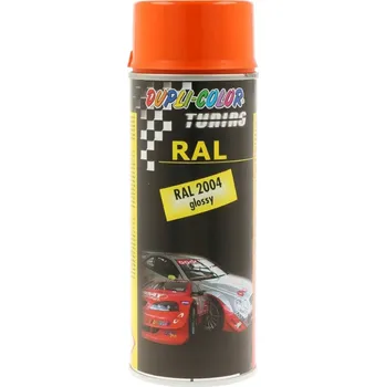 Barva ve spreji Dupli Color RAL 2004 Oranžová Lesklá Barva ve Spreji 400ML