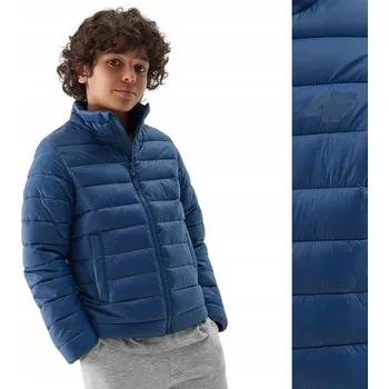 Chlapecká bunda Chlapecká bunda 4F péřová jarní podzimní MEMBRÁNA přechodná 164