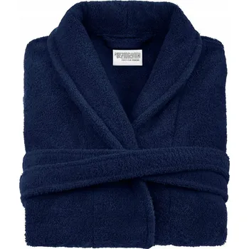 Dámský župan DÁMSKÝ FROTÉ ŽUPAN HOTELOVÝ MODRÝ XS
