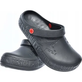 Dámská obuv Dámské nazouváky Big Star II275013 šedé 36