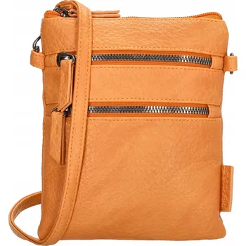 Kabelka Beagles oranžová kabelka z polyuretanu