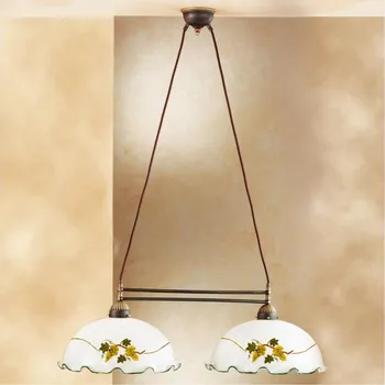 Kolarz 731.82.111 - Lustr na lanku NONNA 2xE27/75W/230V víno