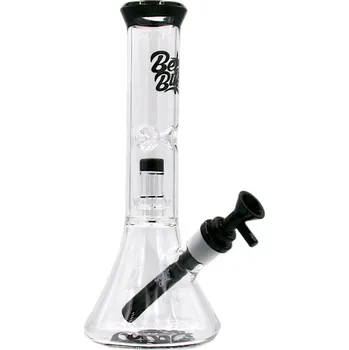 Best Buds Glass Beaker UFO Perc Ice Bong 28 cm, skleněný bong