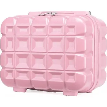 Kono K2292L Kosmetický kufřík 29cm Růžová ABS