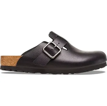 Dámská obuv Kožené pantofle Birkenstock Boston Vintage Wood Wire Buckle 1030691 černá 99X, EUR 46