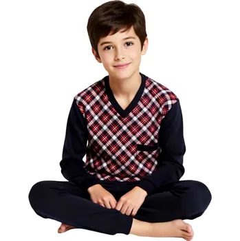 Chlapecké pyžamo Dětské Pyžamo FOLTÝN DP333 chlapec Velikost: 122