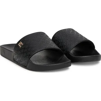 Dámské pantofle Tommy Hilfiger dámské černé pantofle 30001156-2184593