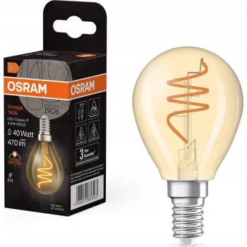 Žárovka ŽÁROVKA OSRAM VINTAGE 1906 CLASSIC 4,9 W 470 LM E14