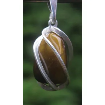 Přívěsek Tygří oko - přívěsek 2,4 cm