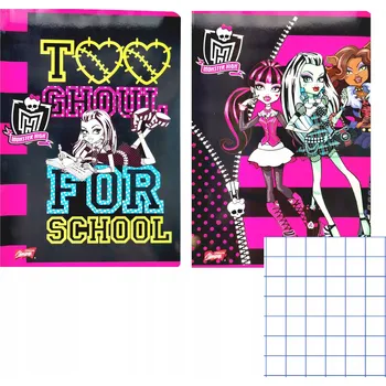Sešit Linkovaný zápisník Monster High St. Majewski A5, 16 stran