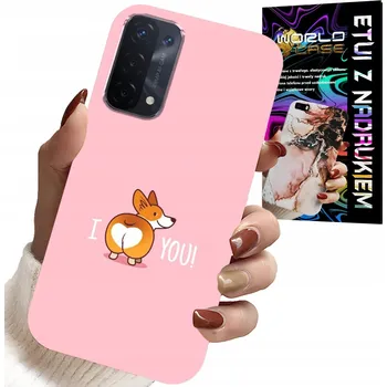 Pouzdro na mobilní telefon POUZDRO PRO OPPO A54 / A74 / A93 - ZÁBAVNÝ KRYT SE KRYT MILUJI TĚ